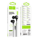 Hoco 3.5 Jack Universal Earphones with Microphone M116 – Black
